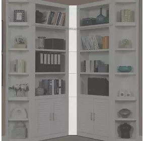 Catalina Cottage White Inside Corner Filler Panel