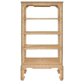 Cavalier Brown Etagere with 4 Shelves