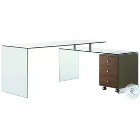 Rio Walnut Office Desk