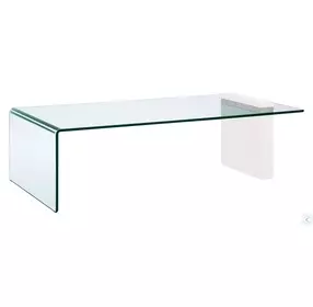 Buono High Gloss White Lacquer Coffee Table