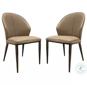 Totem Taupe Dining Chair Set Of 2