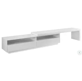Celine White TV Stand