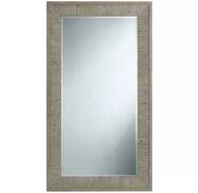 Echoes Gray Echo Oak Rectangular Wall Mirror
