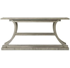 Echoes Gray Echo Oak Rectangular Console Table