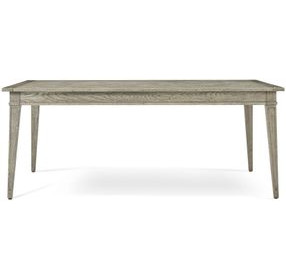 Echoes Gray Echo Oak 119" Extendable Rectangular Dining Table
