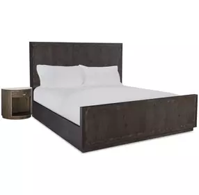 Monterey Hawthorne Dark Panel Bedroom Set