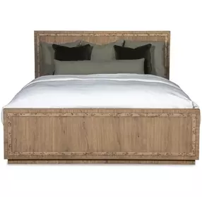 Monterey Hawthorne Light King Panel Bed