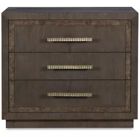 Monterey Hawthorne Dark 3 Drawer Nightstand