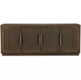 Monterey Hawthorne Dark 4 Door Credenza
