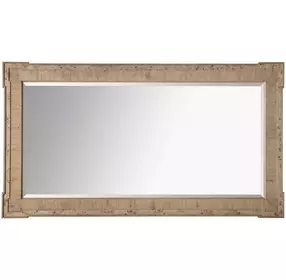Monterey Hawthorne Light Rectangular Floor Mirror