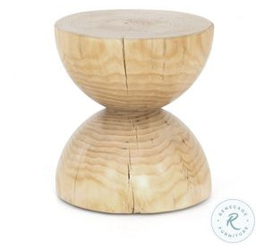 Aliza Natural Pine End Table