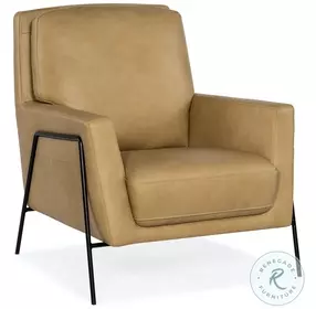 Lunara Brown Club Chair