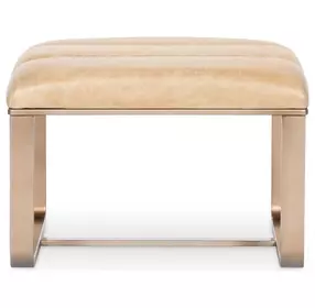 Cooper Brown Upholstered Rectangular Ottoman