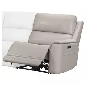 Easton Steamboat Quartz Leather Zero Gravity Power RAF Recliner with USB Charging