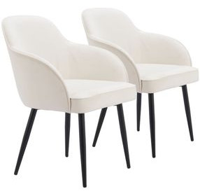 Jolie Ivory Dining Chair Set Of 2