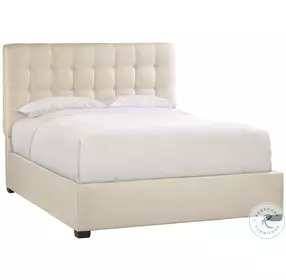 Avery Espresso Upholstered Queen Panel Bed