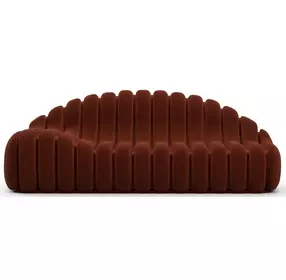 Chrysalis Rouge 90" Sofa
