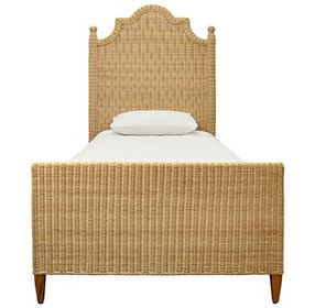 Chamberlain Brown Twin Panel Bed