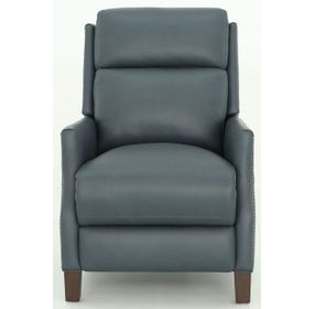 Charlotte Santa Fe Ocean Leather Power Recliner with Power Headrest