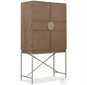 Ode Light Earth Tone Secretary Desk