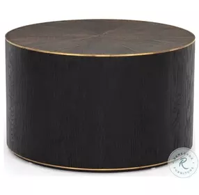 Perry Bright Brass Clad Bunching Table