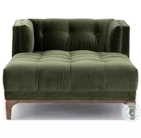Dylan Sapphire Olive Chaise