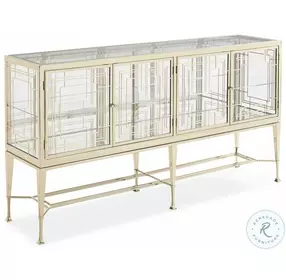 Worth it's Weight In Gold Accent Cabinet