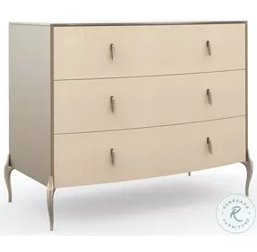 Good Impression Soft Silver Paint And Vanilla creme Nightstand