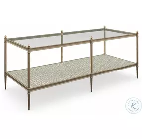 Perfectable New Gold Cocktail Table