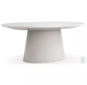 Paragon Blanc Gloss Extendable Dining Table