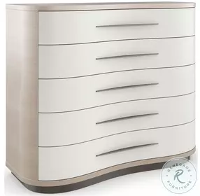 Meandrous Moonstone And Sealskin Dresser