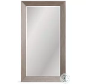 Pondering Ash Driftwood Floor Mirror