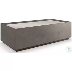 Dark Matter Twilight Frost And Antique Mirror Cocktail Table