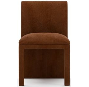 Precipice Saffron Upholstered Dining Chair