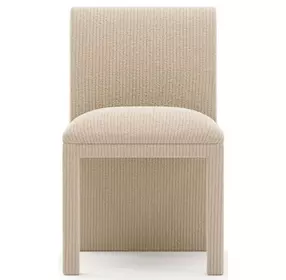 Precipice Oatmeal Upholstered Dining Chair