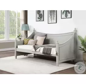 Lycoris Light Gray Twin Daybed with Trundle