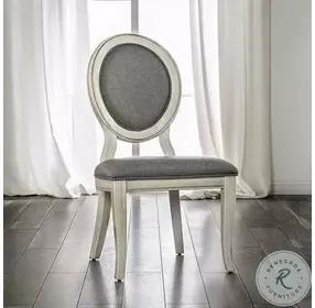 Kathryn Antique White Side Chair Set of 2