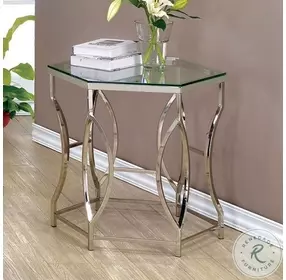 Zola Chrome End Table