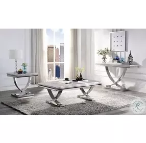 Wettingen Chrome Occasional Table Set