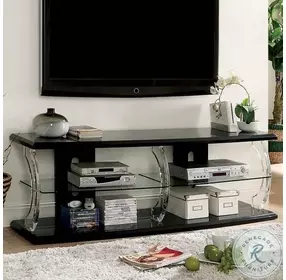 Ernst 60" Black TV Console
