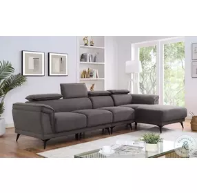 Napanee Dark Gray 4 Piece Sectional