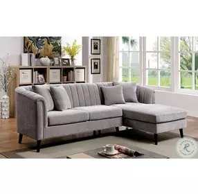 Goodwick Light Gray LAF Sectional