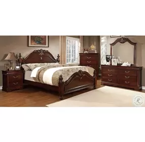 Mandura Cherry Poster Bedroom Set