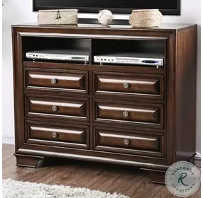 Brandt Brown Cherry Media Chest