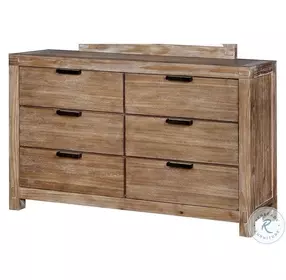Wynton Weathered Light Oak Dresser