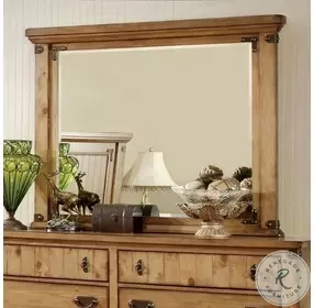 Pioneer Burnished Pine Mirror