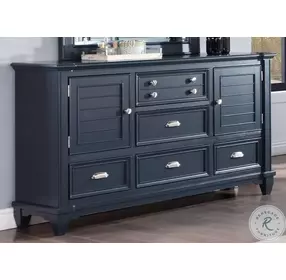 Manzanillo Slate Blue Dresser