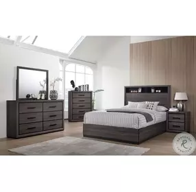 Conwy Gray Panel Bedroom Set