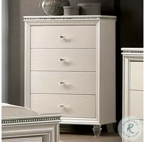 Allie Pearl White Chest