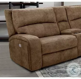 Apostolos Brown LAF Power Recliner